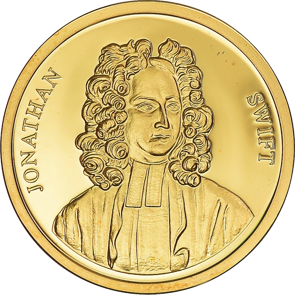 France, Ecu, Jonathan Swift, 1994, MS(65-70), Gold