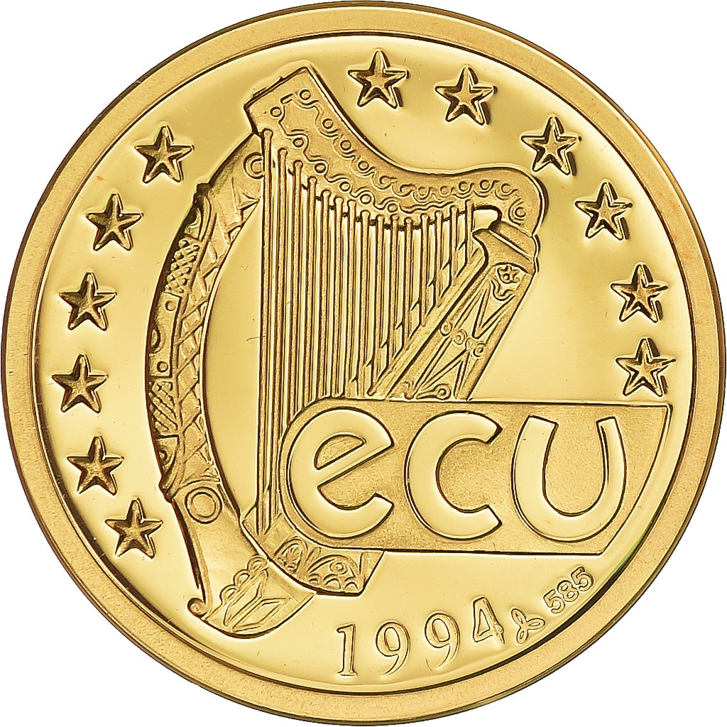 France, Ecu, Jonathan Swift, 1994, MS(65-70), Gold