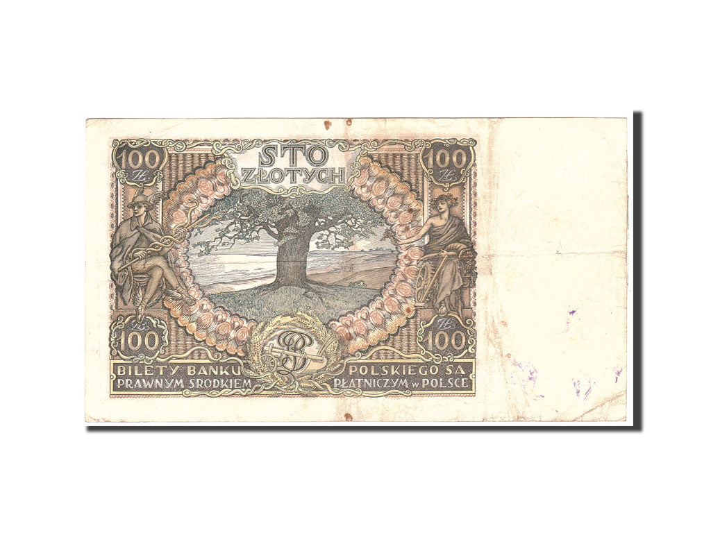 Banknote, Poland, 100 Zlotych, 1934, 1934-11-09, KM:75a, EF(40-45)