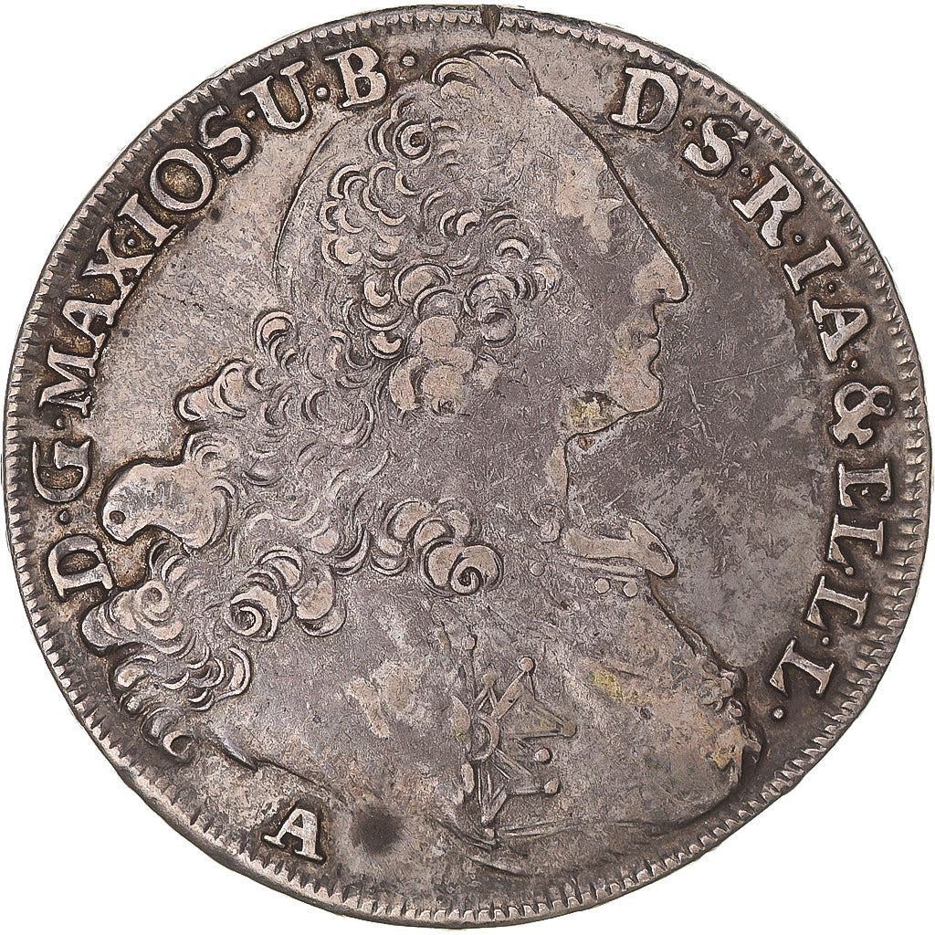 Münze, Deutsch Staaten, BAVARIA, Maximilian III, Josef, Thaler, 1770, Amberg