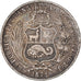 Monnaie, Pérou, SOUTH PERU, Sol, 1871, Lima, TB+, Argent, KM:196.3