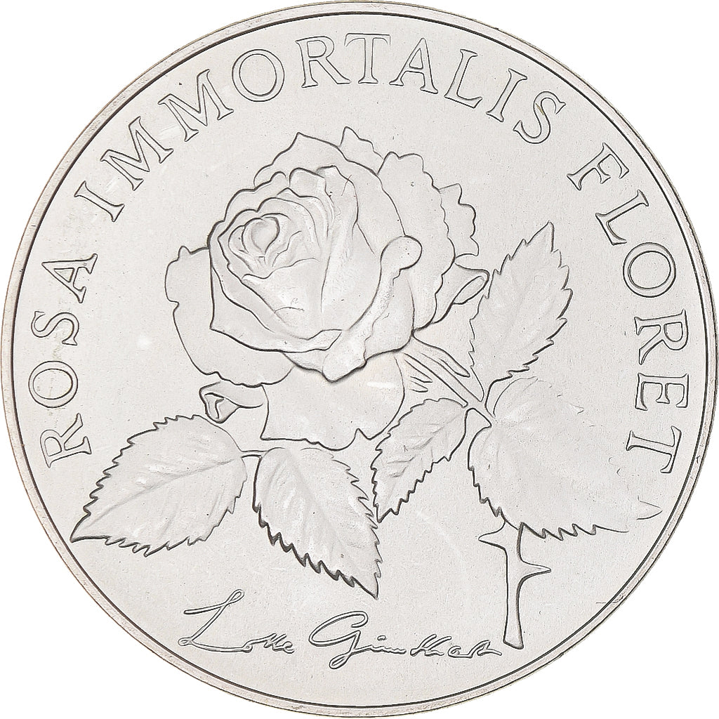 Zwitserland, Medaille, Rosenstadt Rapperswil, 1967, UNC-, Zilver