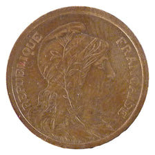 FRANCE, Dupuis, 2 Centimes, 1909, Paris, KM #841, AU(50-53), Bronze, 20.2,...