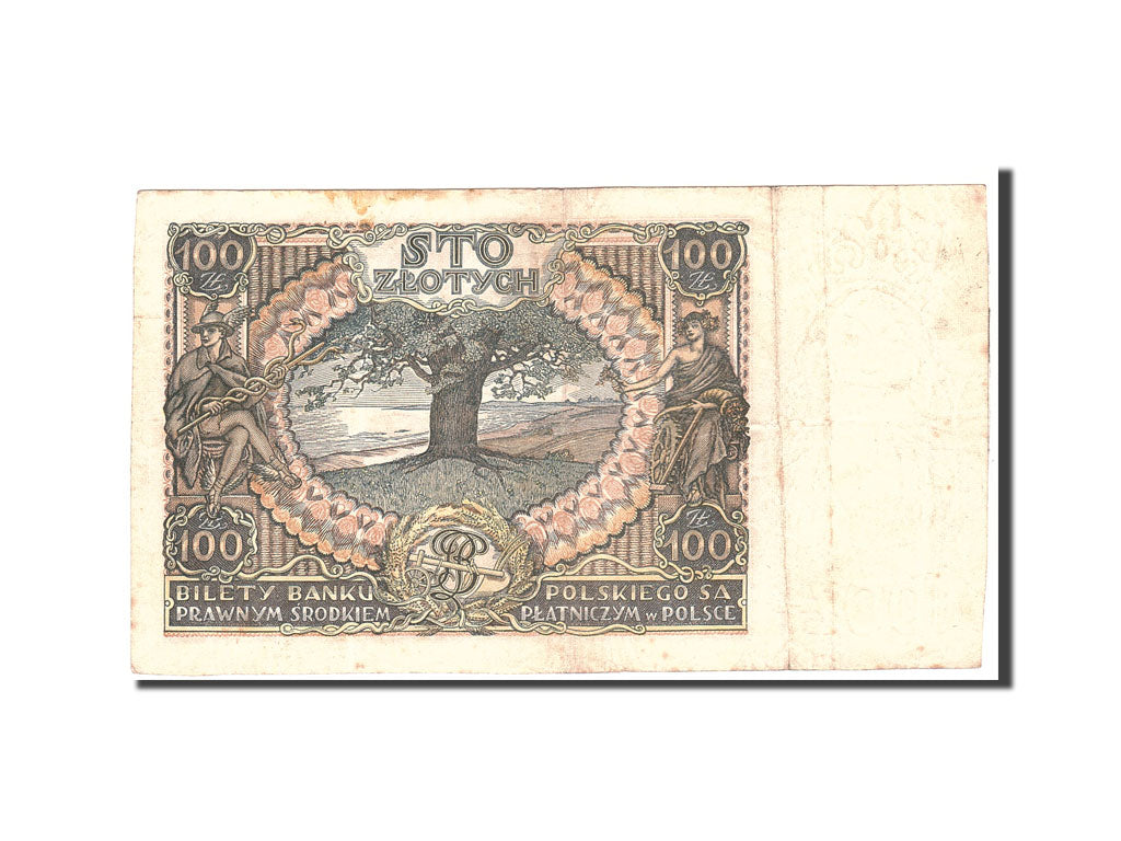 Banconote, Polonia, 100 Zlotych, 1934, KM:75a, 1934-11-09, MB