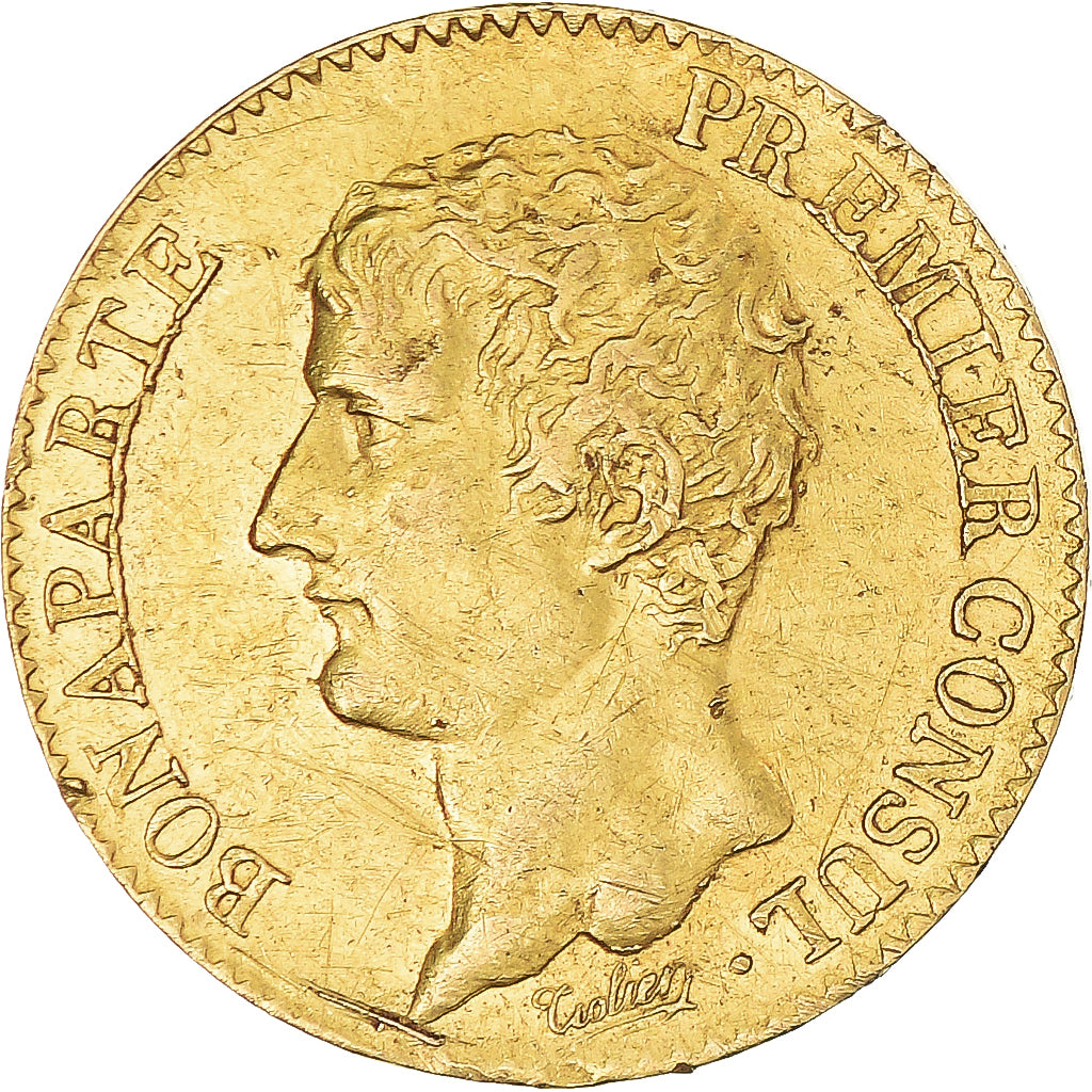 Monnaie, France, Napoléon I, 20 Francs, An 12, Paris, SUP, Or, Gadoury:1020