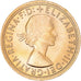 Coin, Great Britain, Elizabeth II, Sovereign, 1965, MS(63), Gold, KM:908