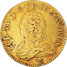Coin, France, Louis XV, Louis d'or aux lunettes, Louis d'Or, 1726, Paris