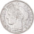 Moneda, Francia, Cérès, 2 Francs, 1850, Strasbourg, MBC+, Plata, KM:760.2