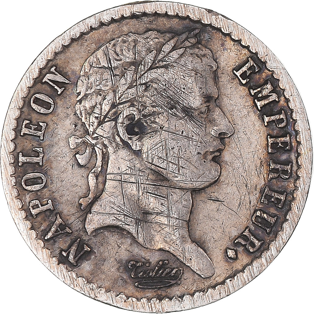 Moneta, Francia, Napoléon I, 1/2 Franc, 1811, Strasbourg, MB, Argento, KM:691.3