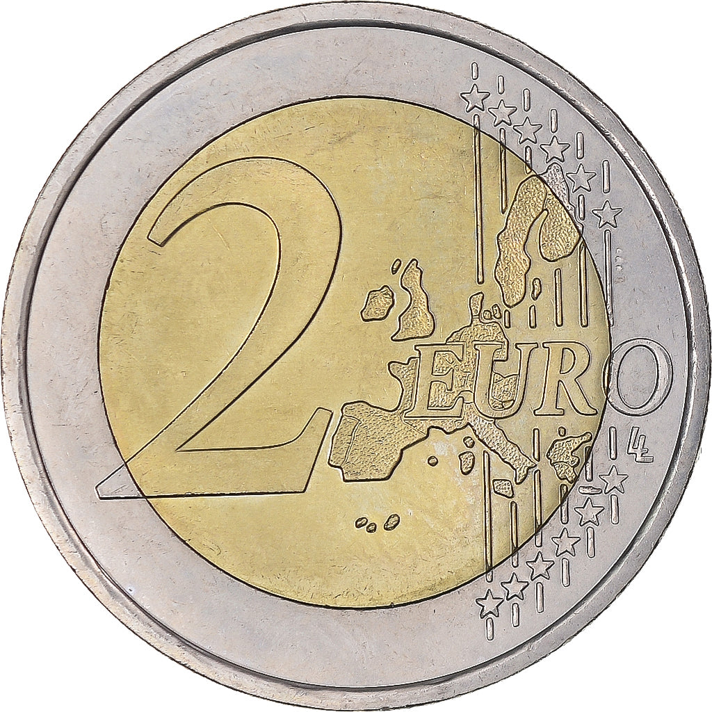 Monaco, 2 Euro, 2001, Paris, AU(55-58), Bi-Metallic, KM:174