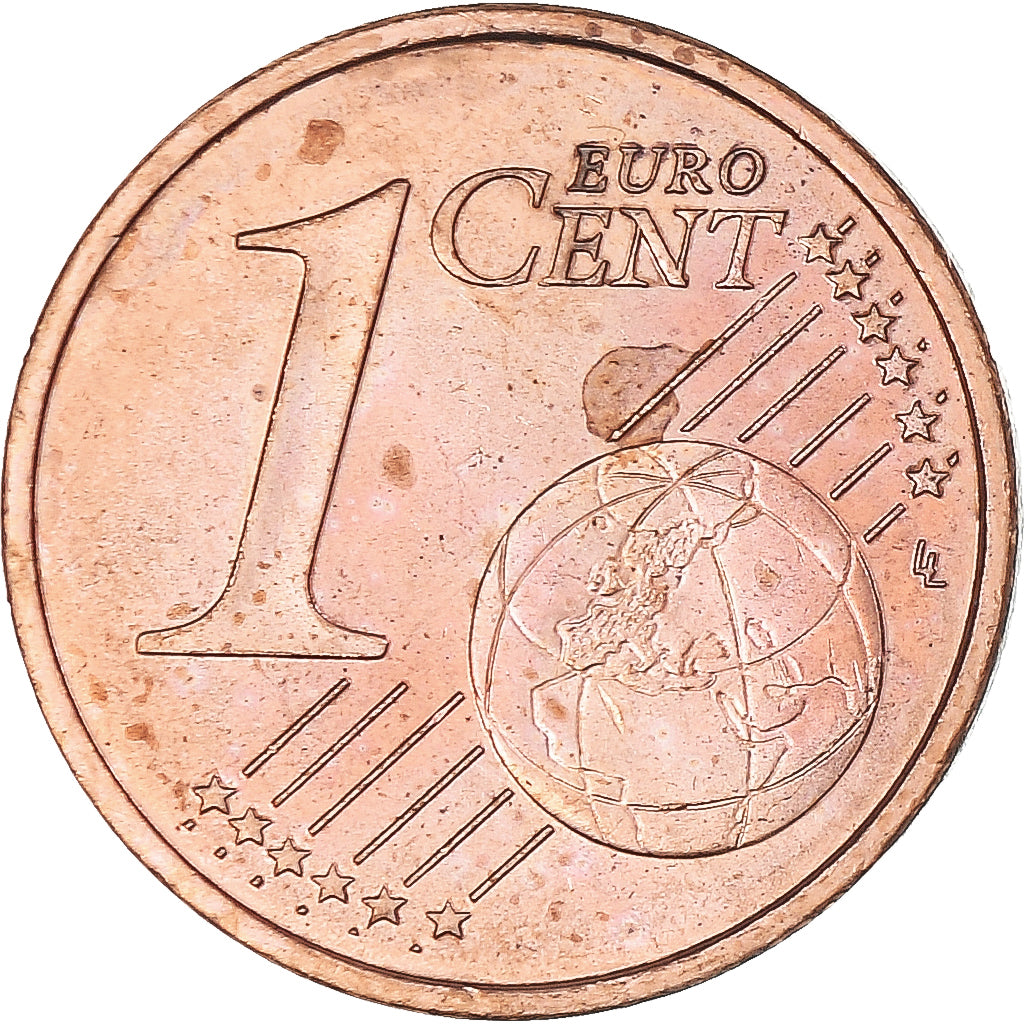 Monaco, Euro Cent, 2001, Paris, AU(55-58), Copper Plated Steel, KM:167