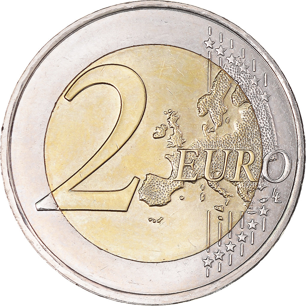 Monaco, 2 Euro, Admission à l'ONU, 2013, Paris, SUP+, Bimétallique