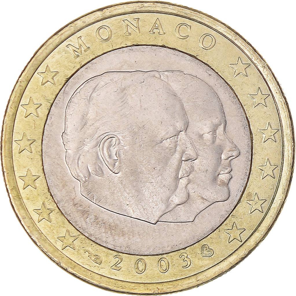 Monaco, Euro, 2003, Paris, SPL, Bi-metallico, KM:173
