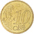 Monaco, 10 Euro Cent, 2003, Paris, MS(60-62), Mosiądz, KM:170