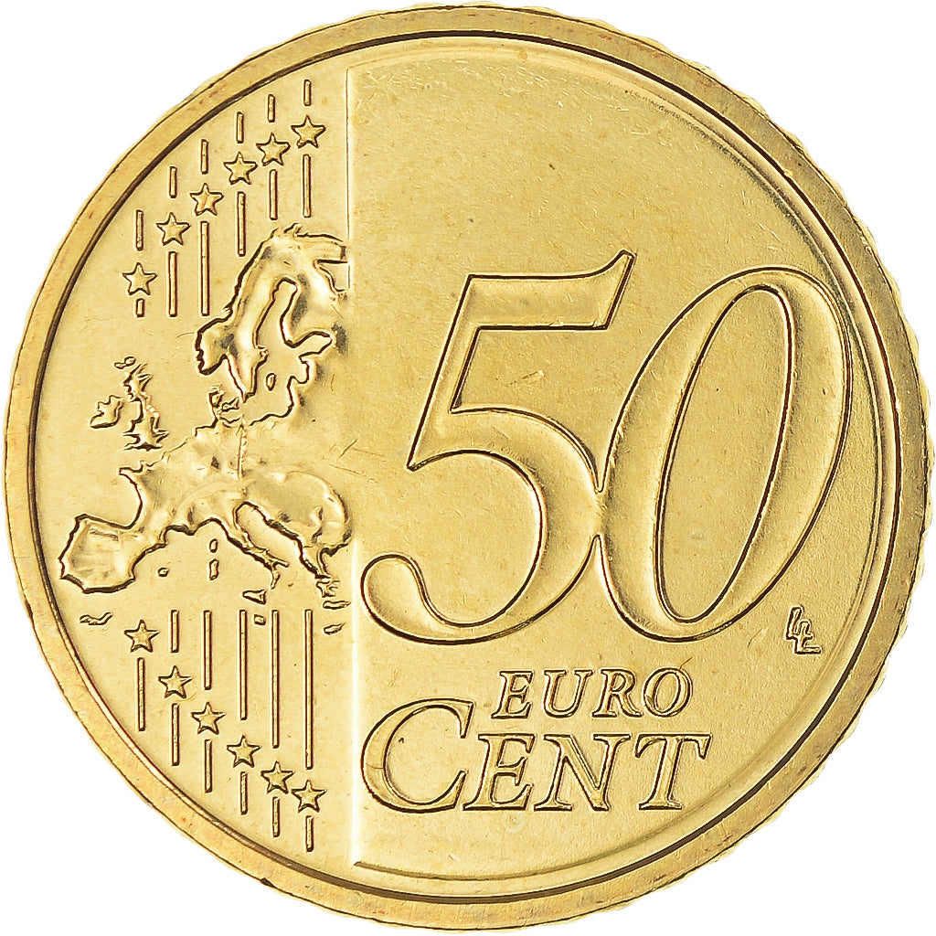 Lettonie, 50 Euro Cent, 2014, Stuttgart, SPL+, Laiton, KM:155