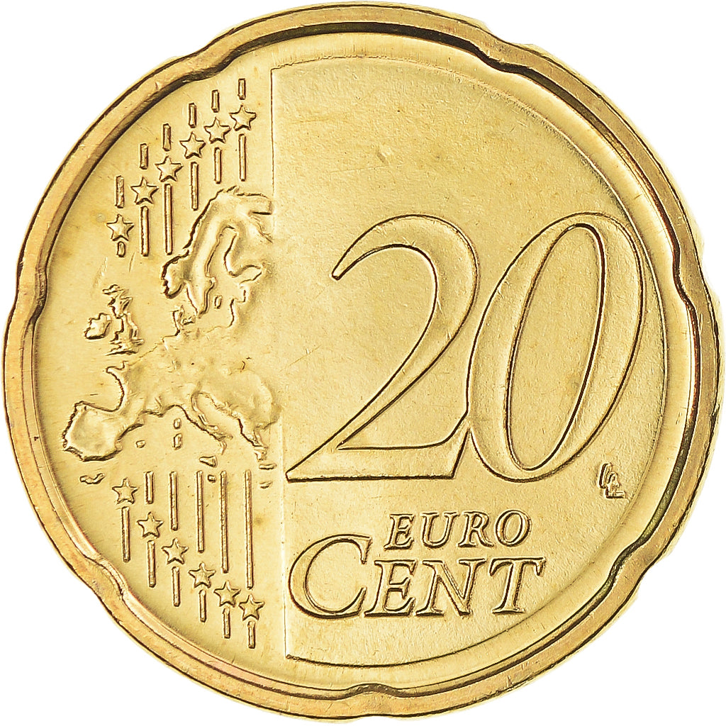 Lettonie, 20 Euro Cent, 2014, Stuttgart, FDC, Laiton, KM:154