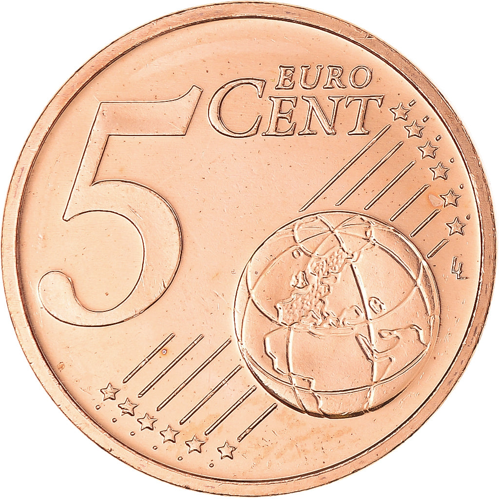 Lettonie, 5 Euro Cent, 2014, FDC, Cuivre plaqué acier