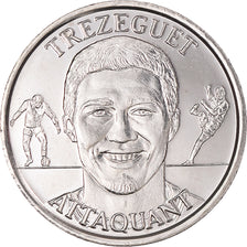 Frankreich, betaalpenning, Equipe de France de Football, Trézéguet, Attaquant