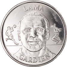 France, Jeton, Équipe de France de Football, Lama, gardien, 1999, TTB+, Nickel