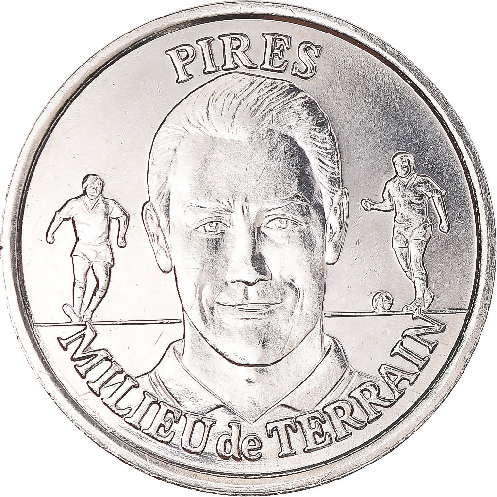 France, Token, Equipe de France de Football, Pirès, Attaquant, 1999, AU(55-58)