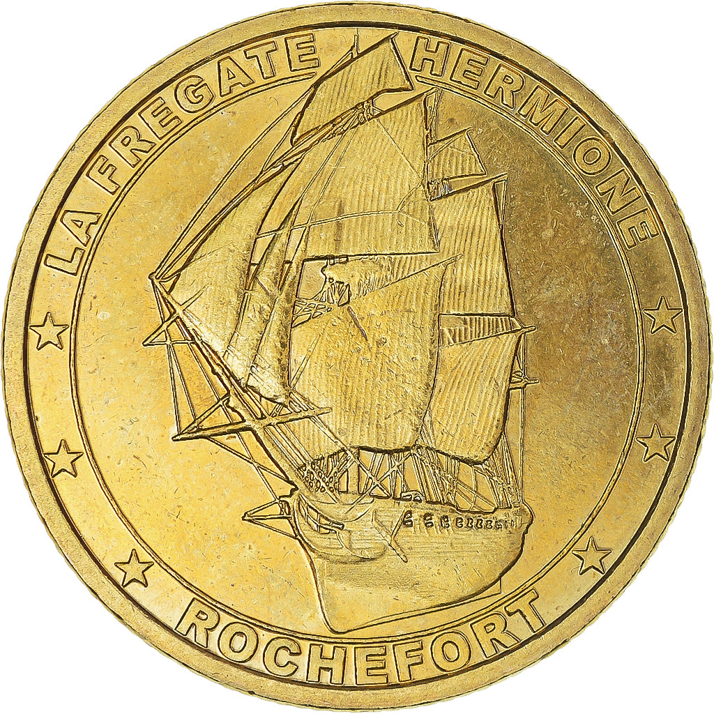 Francia, ficha, La frégate Hermione, Rochefort, Médailles et Patrimoine, SPL