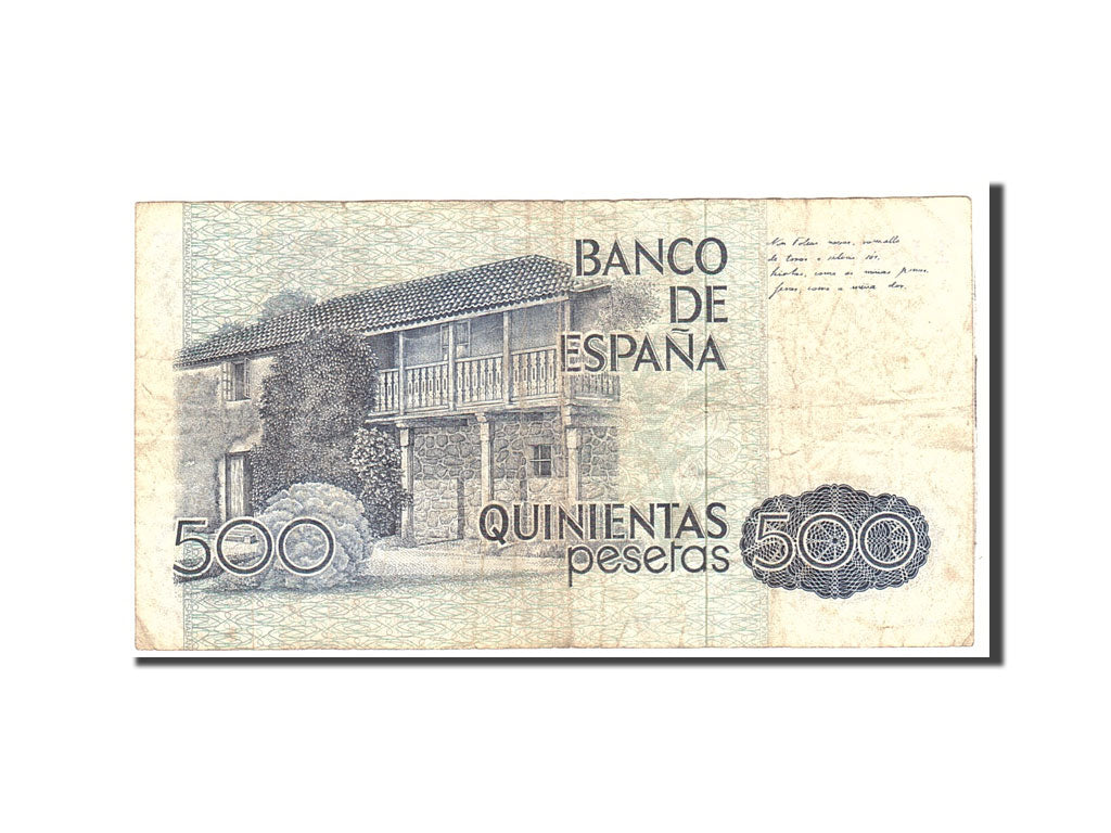 Spain, 500 Pesetas, 1979, KM:157, 1979-10-23, VG(8-10)