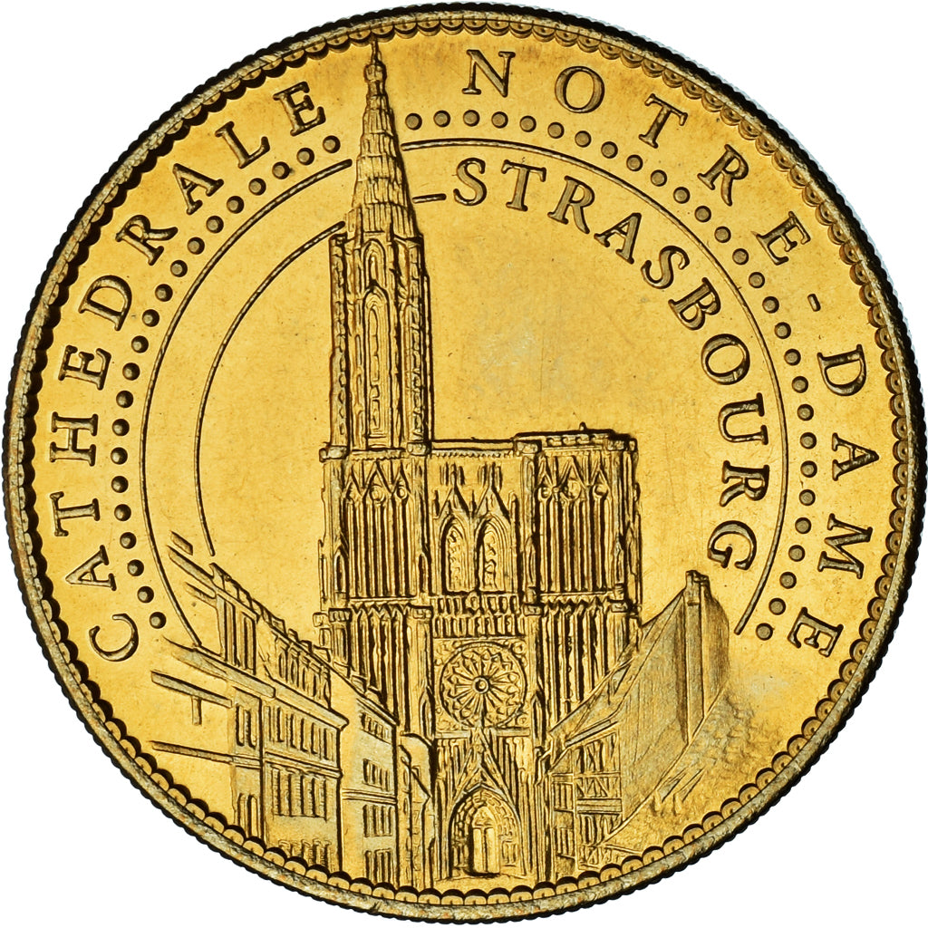 France, Token, Cathédrale Notre-Dame, Strasbourg, 2006, Arthus Bertrand