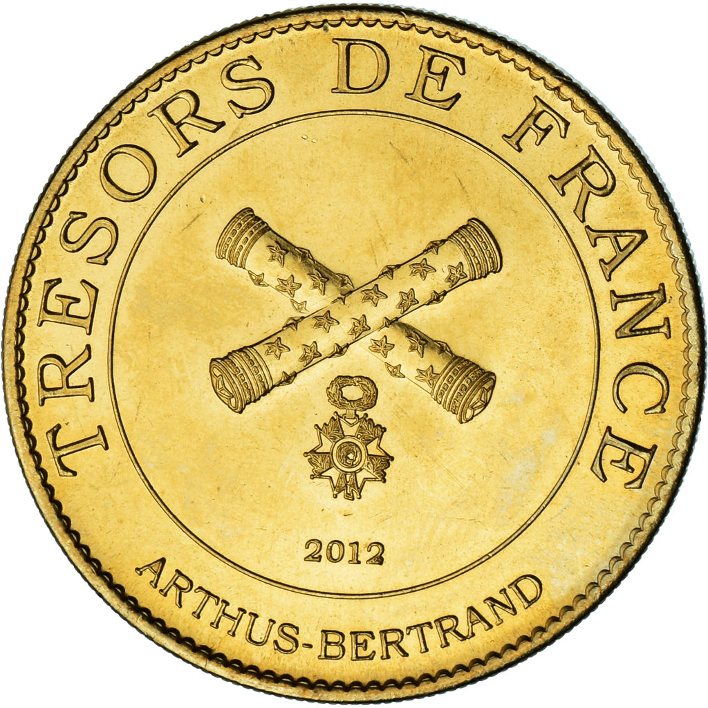 France, Token, Touristic token, Citadelle de Besançon, 2012, Arthus Bertrand