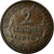 Munten, Frankrijk, Dupuis, 2 Centimes, 1910, Paris, PR, Bronze, Gadoury:107