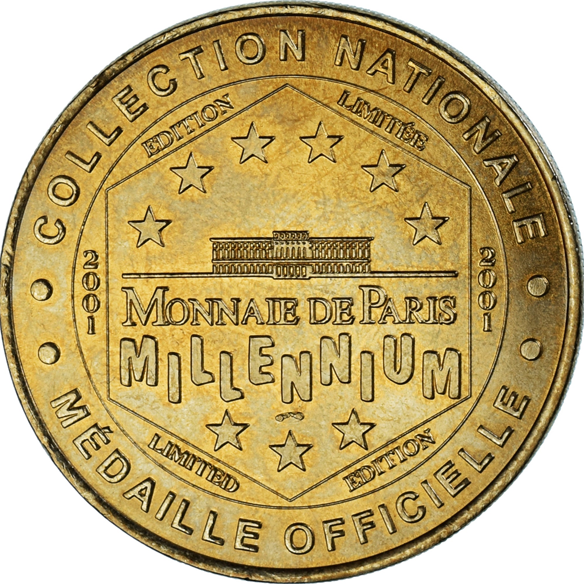 Francia, zeton, Jetón turístico, Vers Pont du Gard - Pont du Gard n°1, Arts &