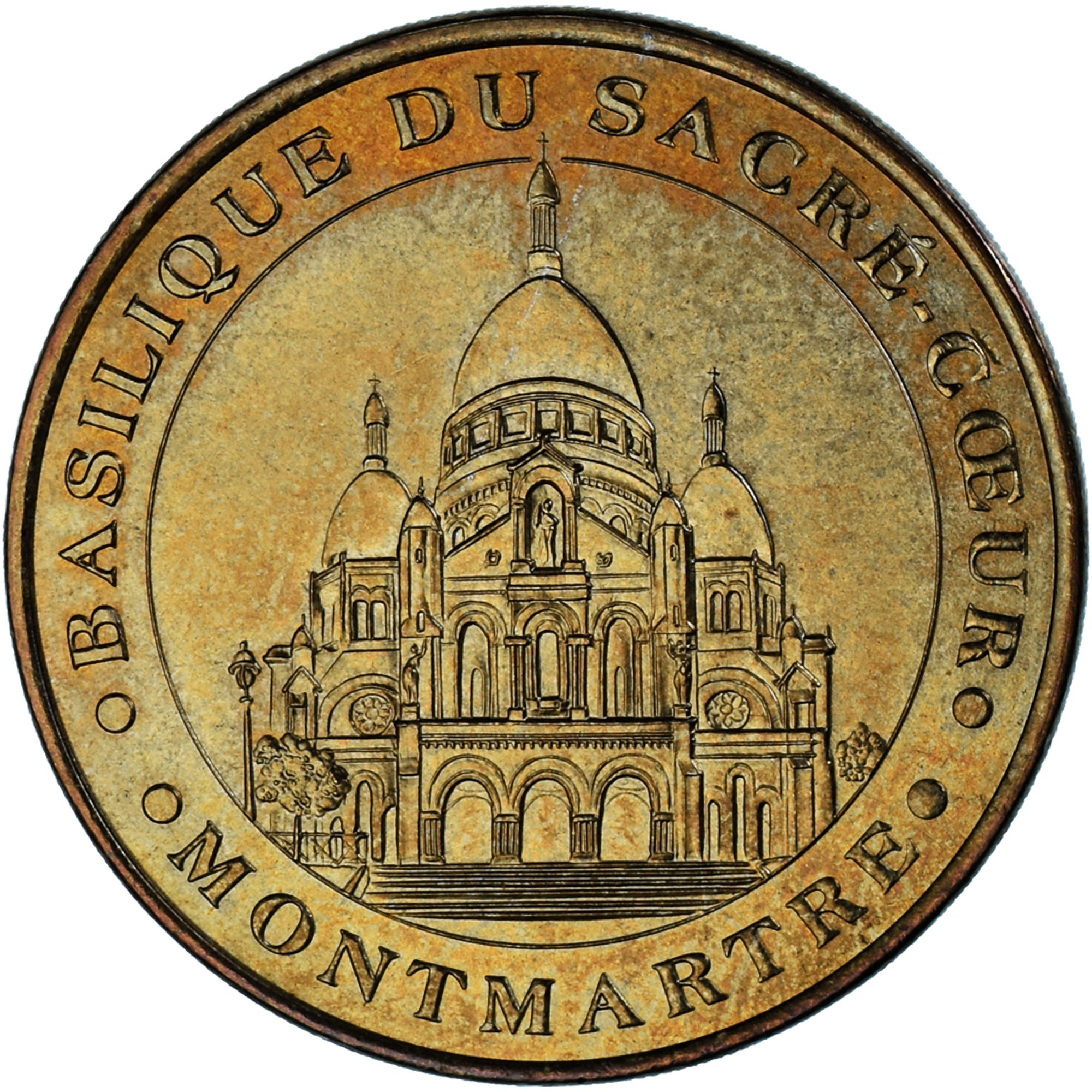 France, Token, Touristic token, Paris - Basilique du Sacré Coeur n°1, Arts &