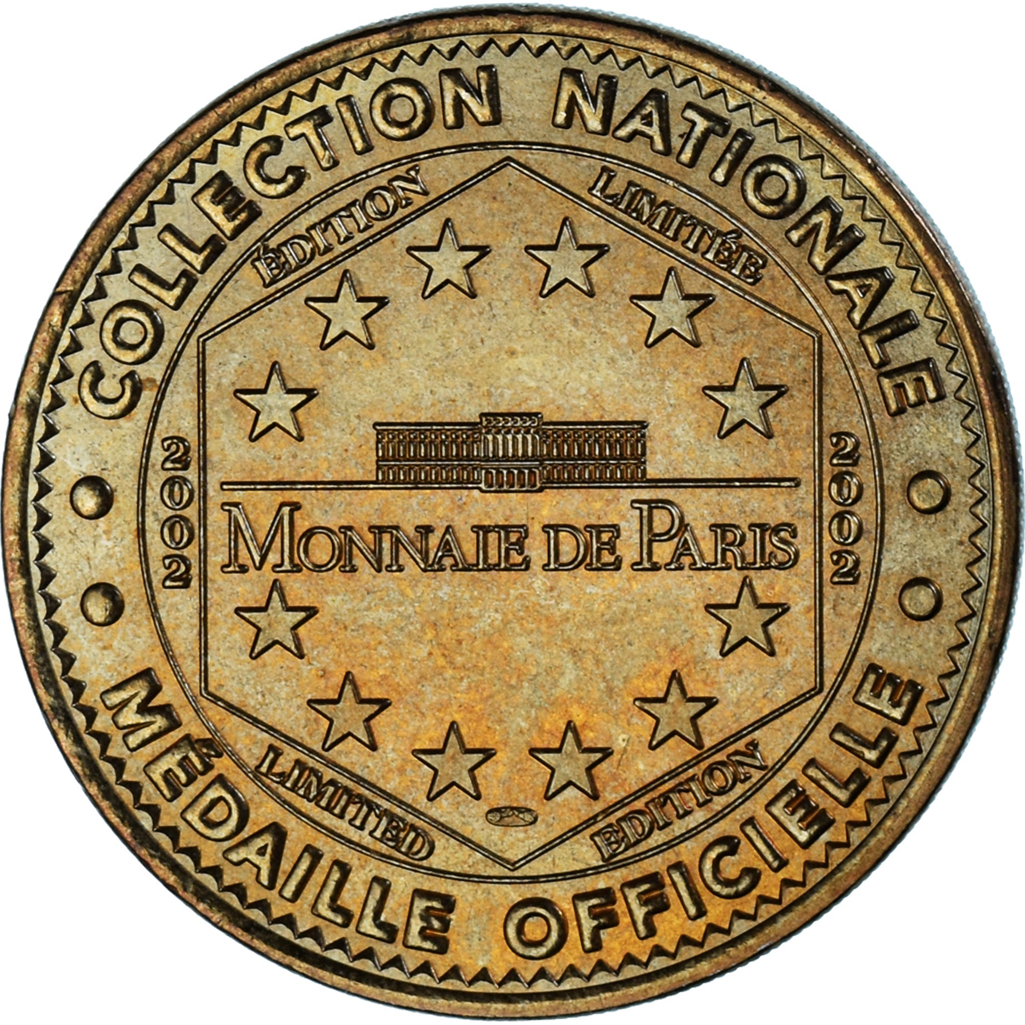 France, Token, Touristic token, La Grande Mosaïque du Choeur, 2002, Monnaie de