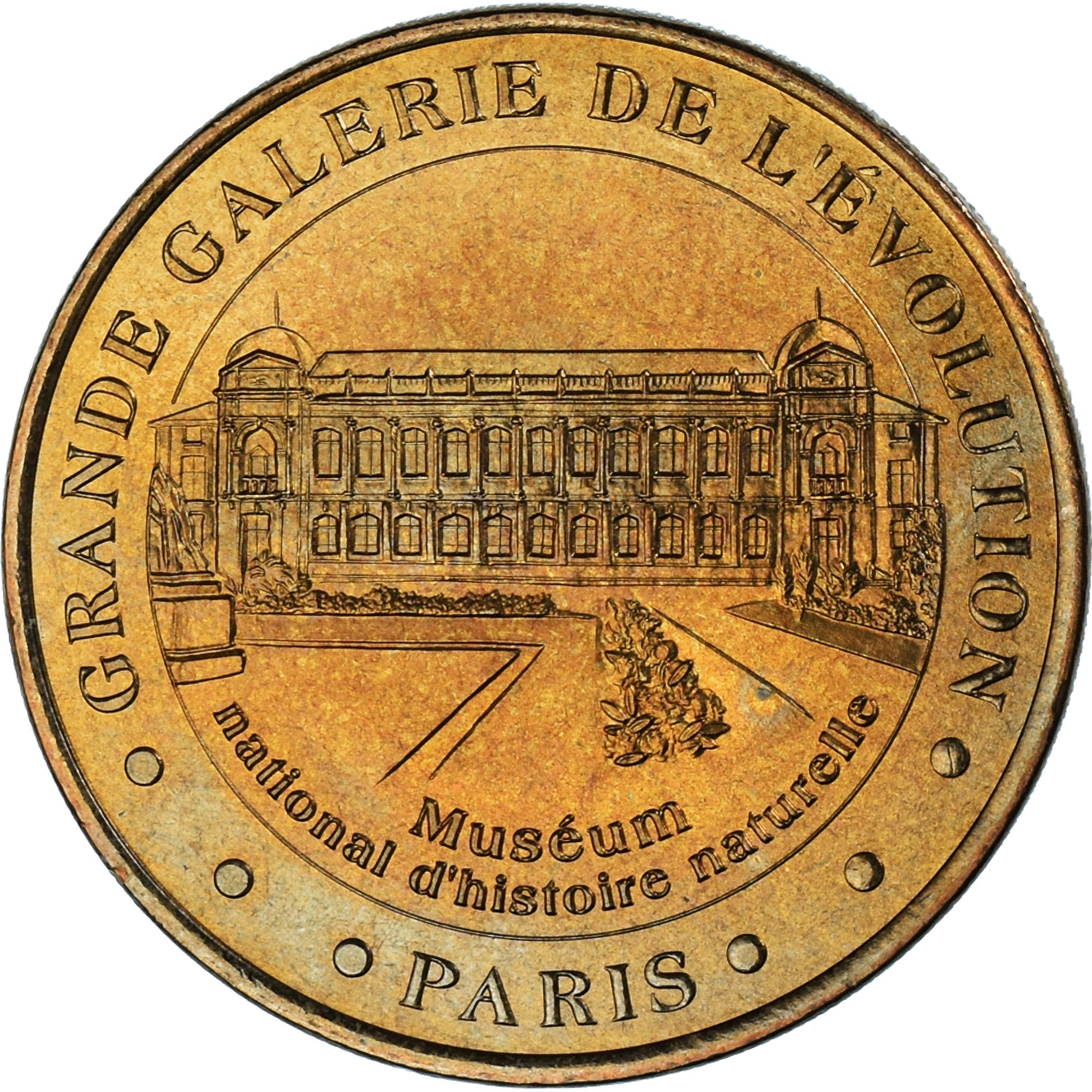 France, Token, Touristic token, Paris - Grande Galerie de l'évolution n°1