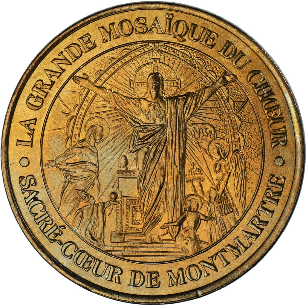 France, Token, Touristic token, La Grande Mosaïque du Choeur, 2002, Monnaie de