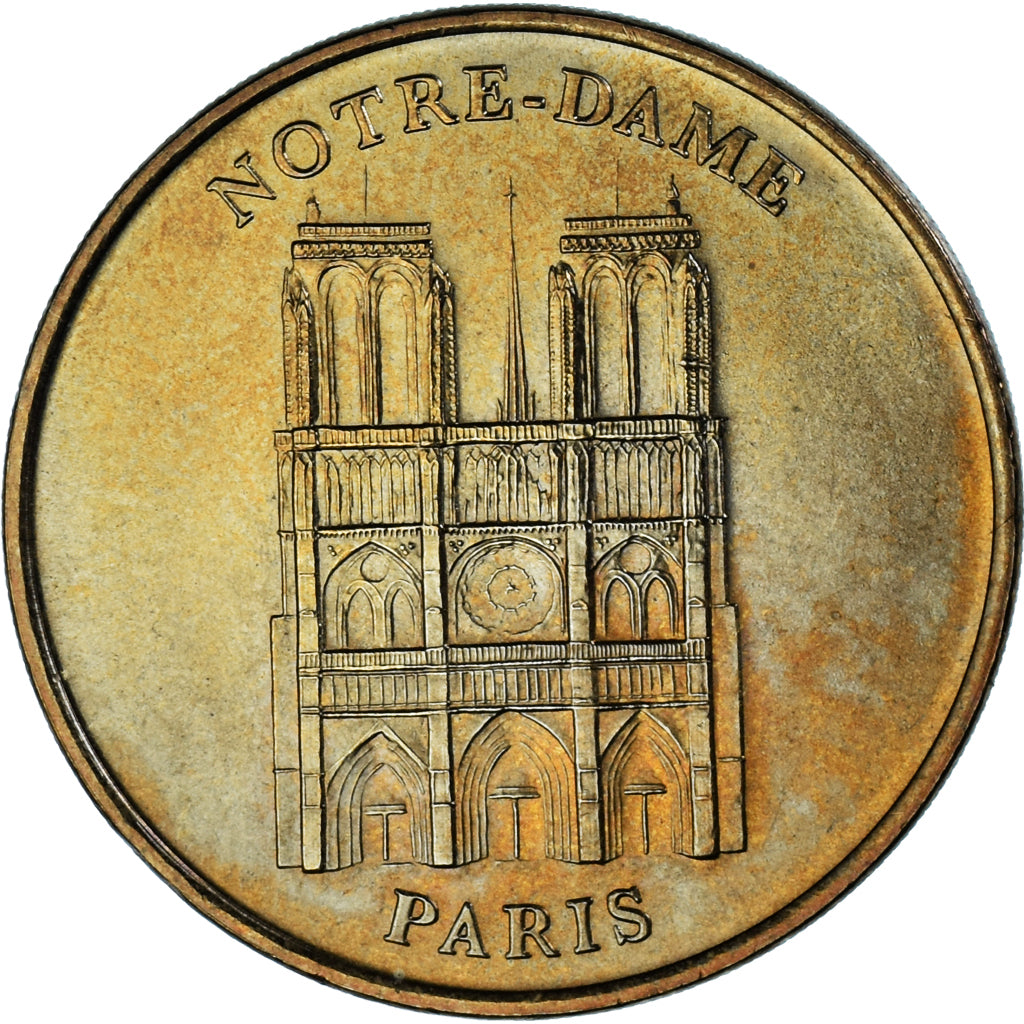 France, Token, Touristic token, Paris - Notre Dame, 2003, MDP, MS(63)