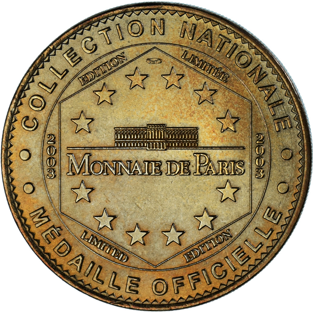 France, Token, Touristic token, Paris - Notre Dame, 2003, MDP, MS(63)