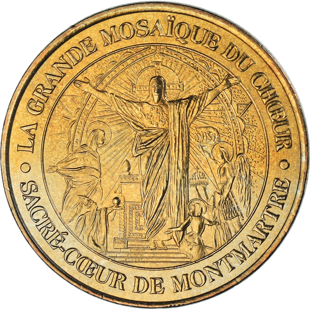 France, Token, Touristic token, La Grande Mosaïque du Choeur, 2002, Monnaie de
