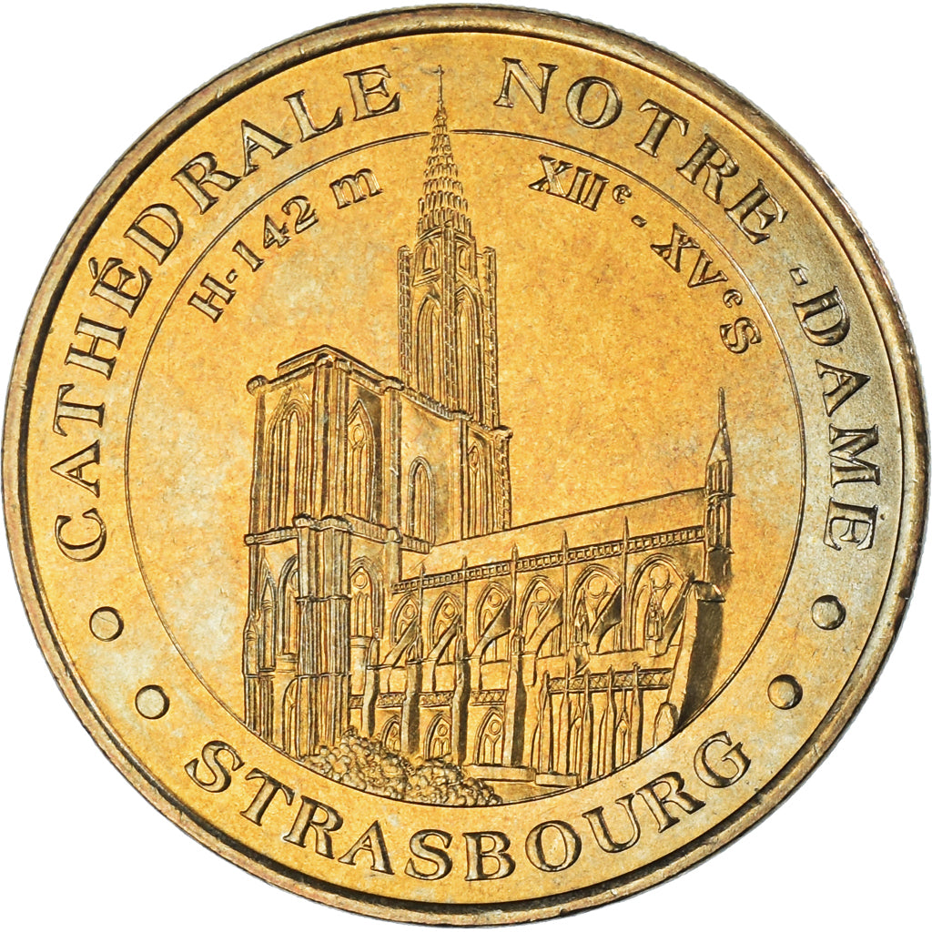 France, Token, Touristic token, 67/ Cathédrale de Strasbourg, 2003, MDP