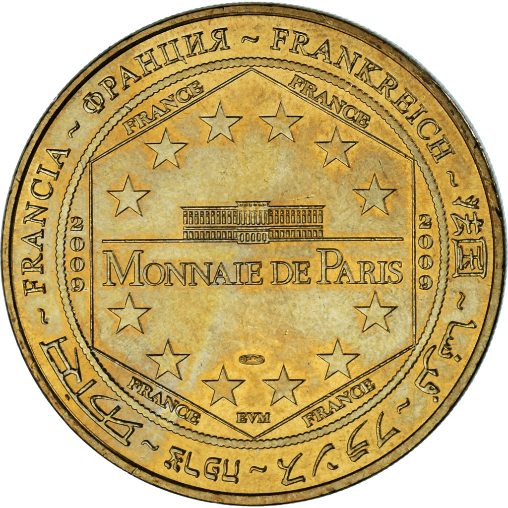 Francia, ficha, Touristic token, Le-Mont-Saint-Michel - vue générale n°2