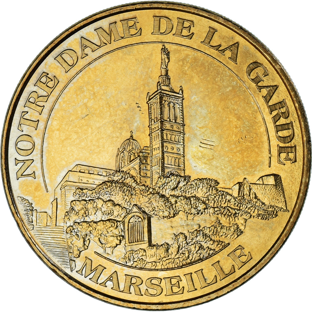 Frankreich, betaalpenning, Touristic token, Marseille - Notre Dame de la Garde