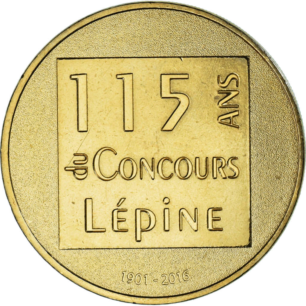 France, Token, Touristic token, Paris - Concours Lépine - 115 ans, Arts &