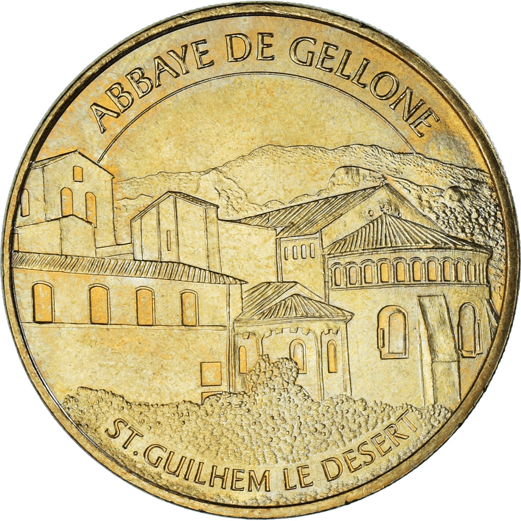France, Token, Touristic token, Saint-Guilhem-Le-Désert - Abbaye de Gellone
