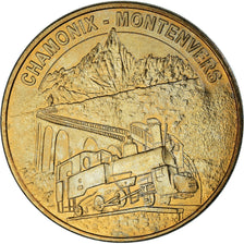France, Token, Tourist Token, 74/ Chamonix-Montenvers - Locomotive, 2013