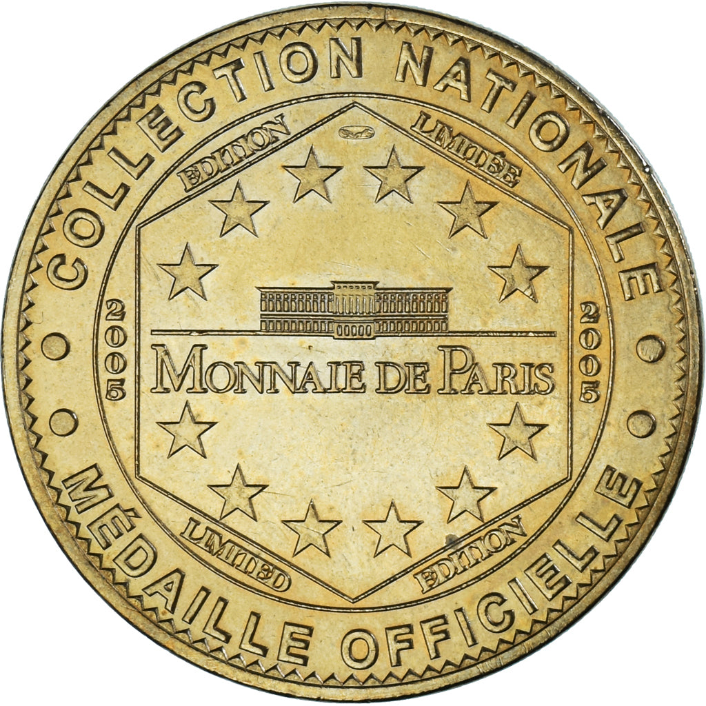 France, Token, Touristic token, Longues-sur-mer - La batterie allemande, 2005