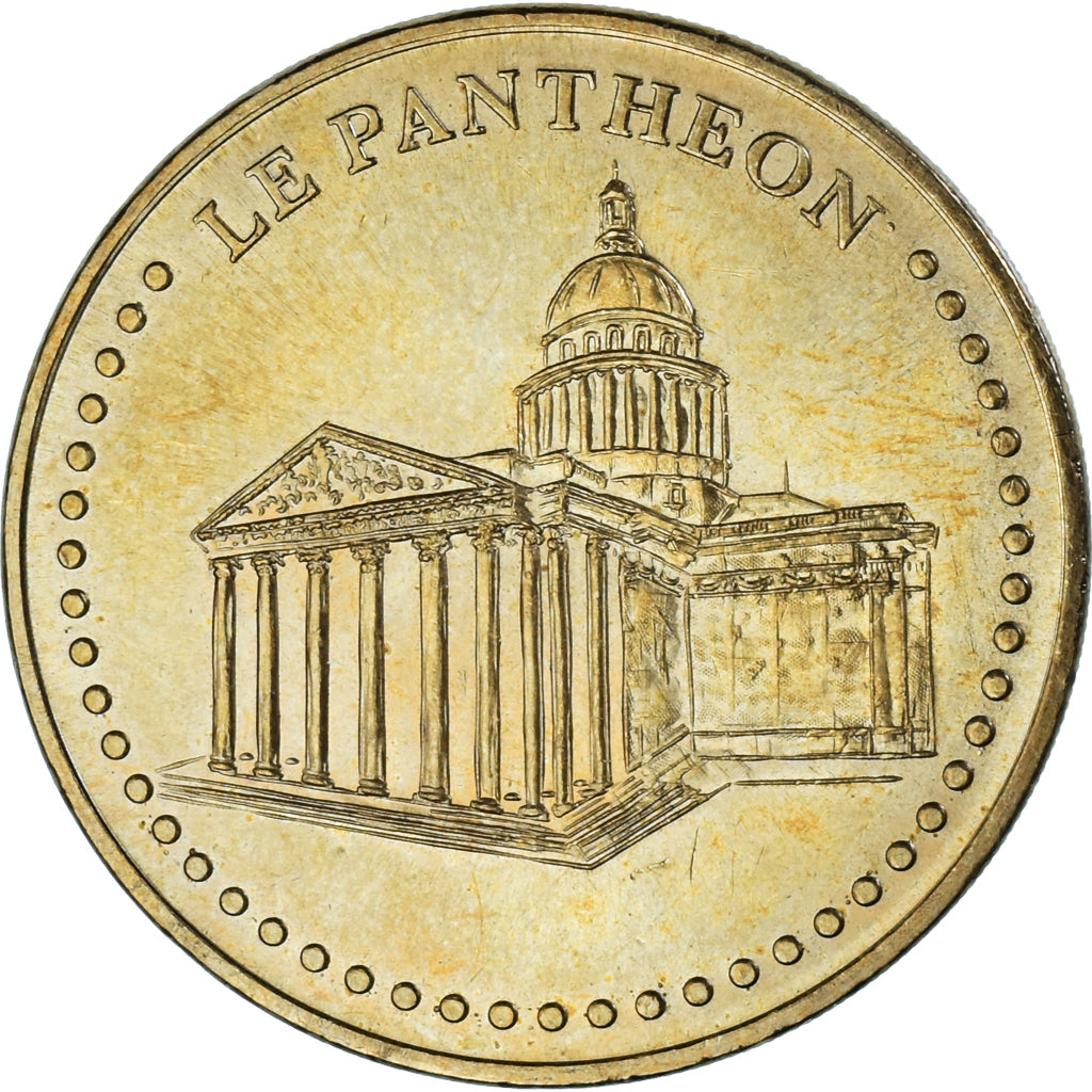 France, Token, Touristic token, Paris - Le Panthéon n°2, Arts & Culture, 2006