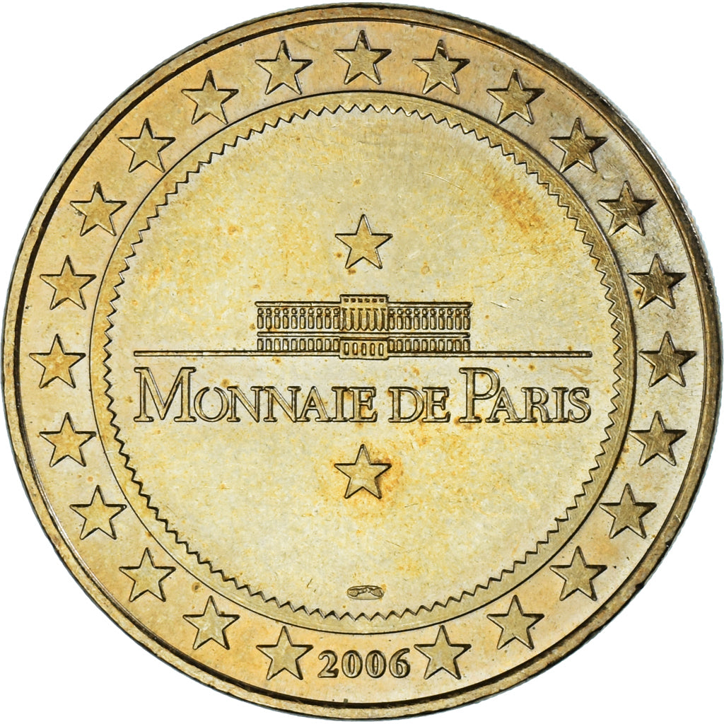 France, Token, Touristic token, Paris - Le Panthéon n°2, Arts & Culture, 2006
