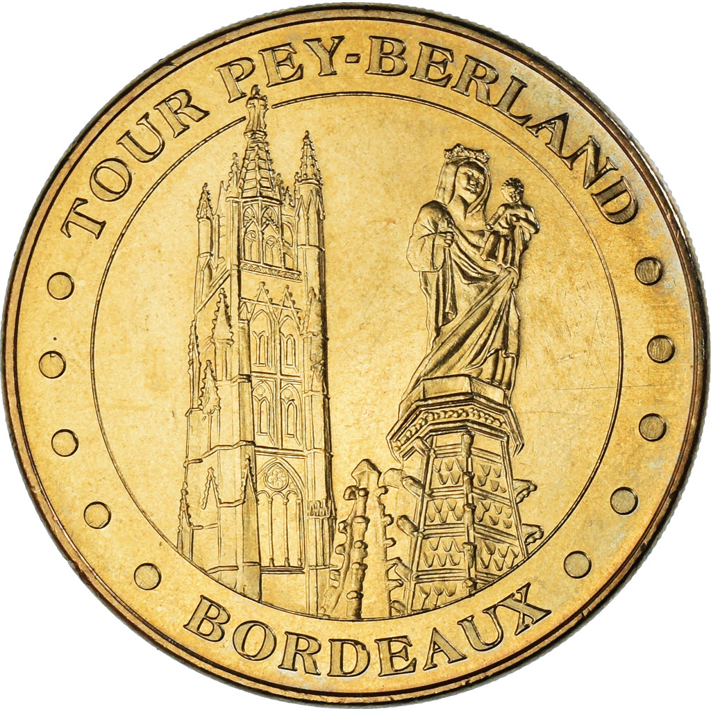Frankreich, betaalpenning, Tourist Token, 33/ Tour Pey-Berland - Bordeaux, 2013