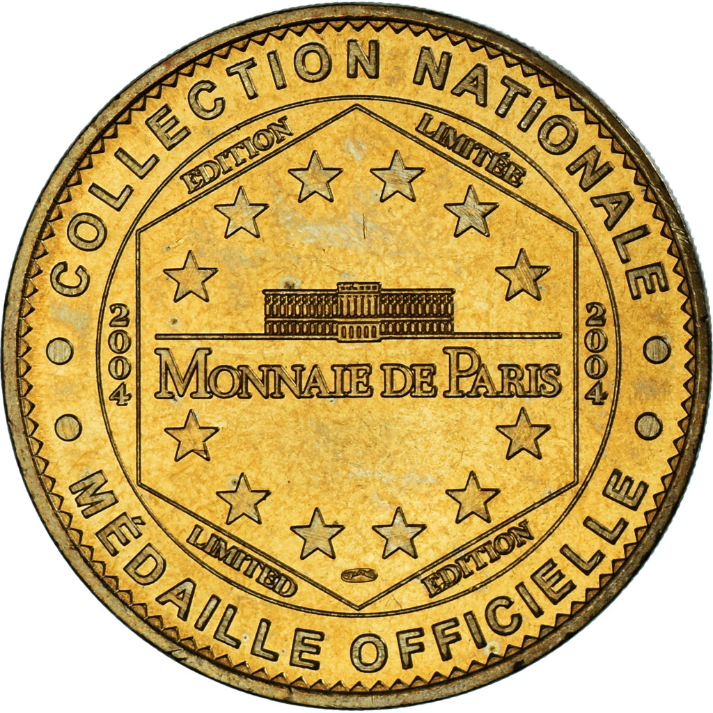 Frankreich, betaalpenning, Touristic token, Saint-Denis La Basilique n°2, 2004