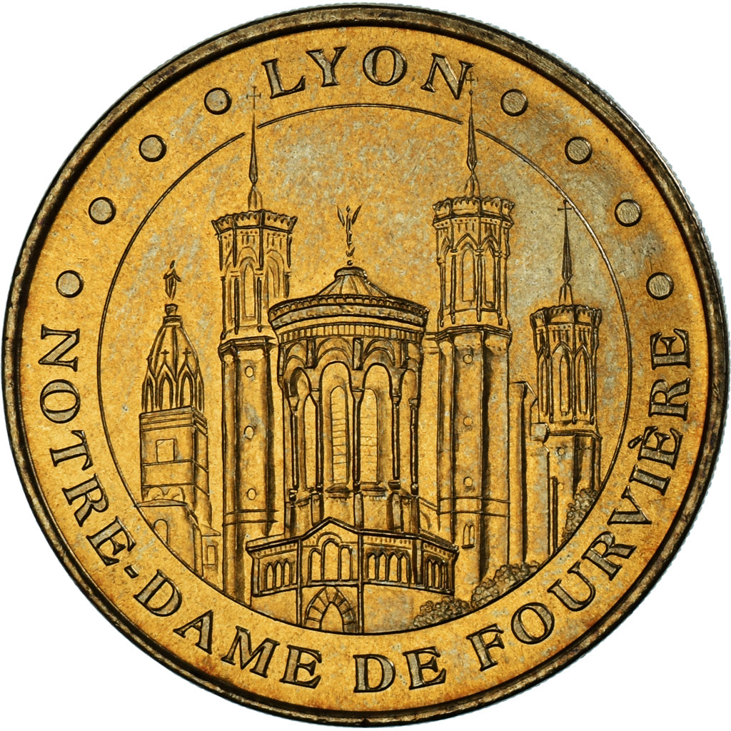 France, Token, Touristic token, Lyon - Notre  Dame de Fourviere, 2004, Monnaie
