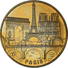 France, Token, Touristic token, Paris - La Tour Eiffel, 2010, MDP, AU(55-58)